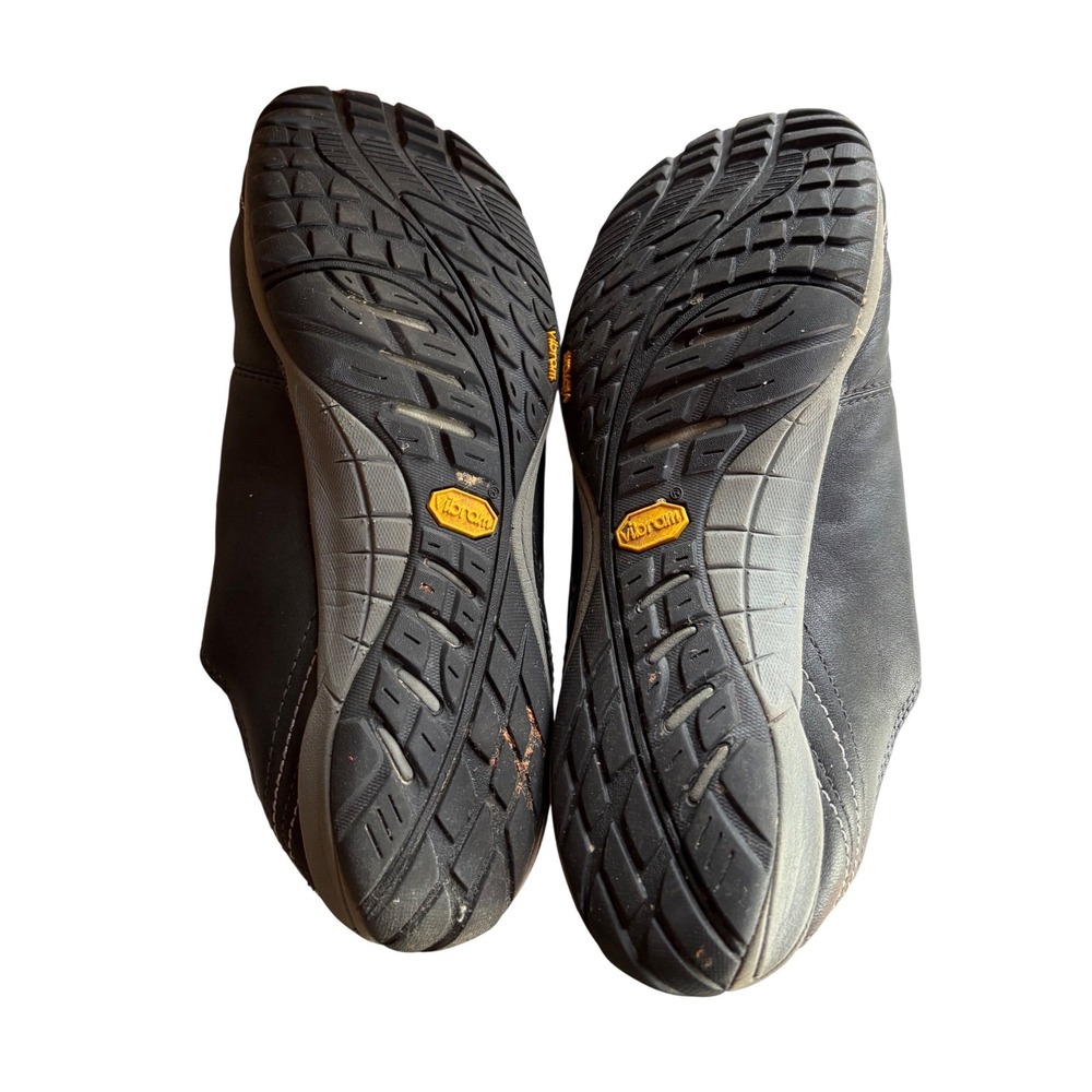 Merrell Mighty Glove Black Leather Barefoot Sneakers J68398 Womens 9 Vibram - Picture 7 of 10
